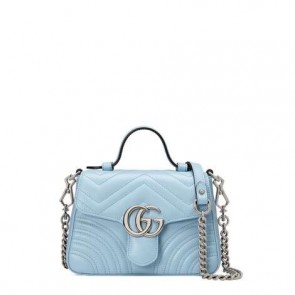 Women's Gucci GG Marmont mini top handle bag Style ‎547260 DTDIP 5815