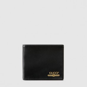 Mens Leather wallet with logo ‎547585 0YA0G 1000
