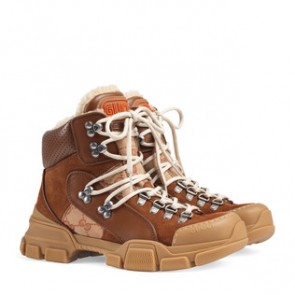 Flashtrek GG high top sneaker with wool ‎550034 0P340 2565
