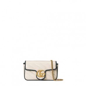 Women's Gucci GG Marmont super mini bag Style ‎574969 0OLFX 9085