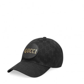 Gucci Black GG canvas baseball hat 5762534HG531060