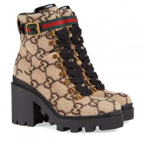 Women GG wool ankle boot 583349