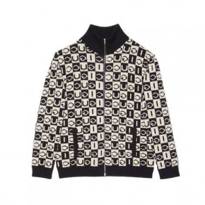 Womens checkerboard wool jacket 595481