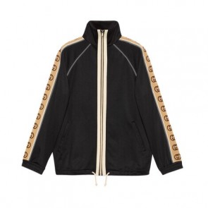 Men's Gucci Oversize Technical Jersey Jacket