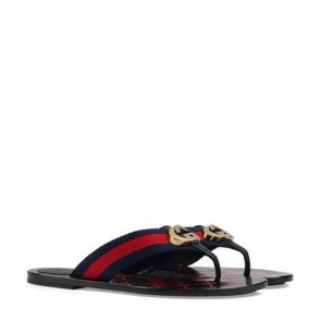 Gucci GG thong Web sandal Style ‎612138 H9020 8472