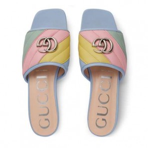 Women's Gucci slide sandal with Double G Style ‎629934 0CGB0 4970