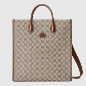 Gucci Medium MM Interlocking G tote handbag ‎Style 674155 92THG 8563