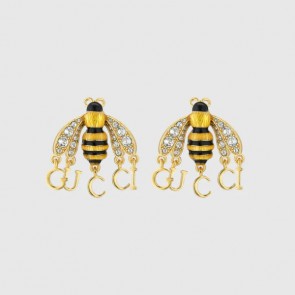 Gucci Bee earrings with Gucci script Jewelry
