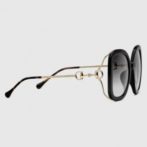 Gucci Horsebit Series Rectangular sunglasses