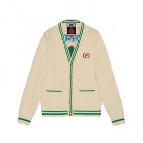 Gucci Pineapple Cotton Cardigan Clothes