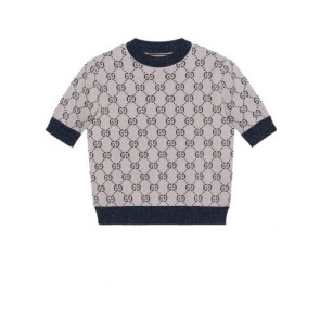 Lady's Gucci GG lamé jacquard top sweater clothes