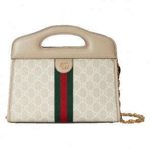 Gucci Ophidia small White GG tote handbag