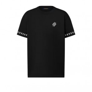 Men's Louis Vuitton Short-Sleeved Cotton Crewneck T Shirt