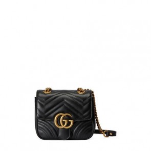 Lady's Gucci GG Marmont Mini Shoulder Bag