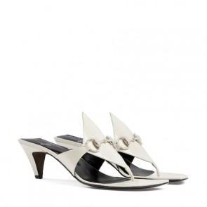 Lady's Gucci Thong Sandal With Horsebit