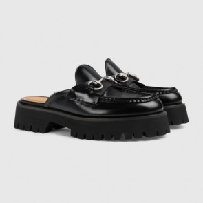 Lady's Gucci Mule With Horsebit