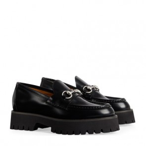 Lady's Gucci Loafer With Horsebit