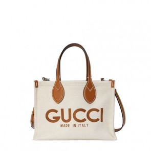 Gucci Mini Tote Bag With Gucci Print