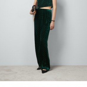 Lady's Gucci GG Velvet Pant