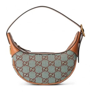 Gucci Pale Blue Ophidia Super Mini Shoulder Bag
