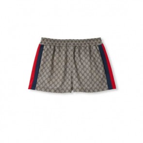 Lady's GG Technical Jersey Shorts With Web