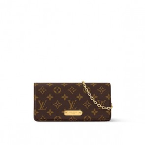 Lady's Louis Vuitton Wallet On Chain Lily