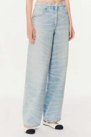 Lady's Chanel Jeans Light Blue
