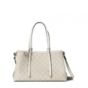 Lady's Gucci GG Emblem Small Tote Bag