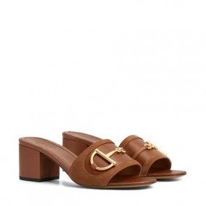 Lady's Gucci Slide Sandal With Horsebit