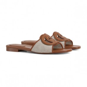 Lady's Gucci Interlocking G Slide Sandal