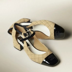 Lady's Chanel Mary Janes Shoes G39383 Y56114 K4809