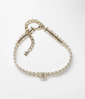 Chanel Gold, Pearly White & Crystal Choker