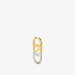 Fendi O’Lock Earrings Gold-colored jewelry