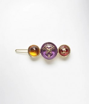 Chanel Cruise 2023 Hair Clip In Metal & Resina