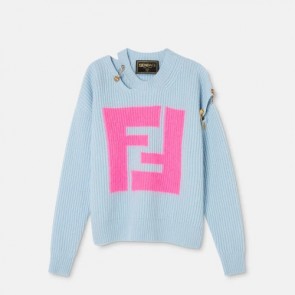 Fendace cutout jumper knitwear sweater