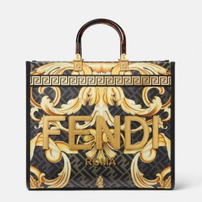 VERSACE FENDI FENDACE SUNSHINE TOTE BAG
