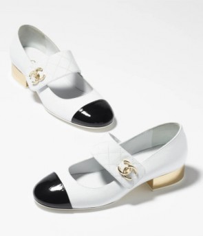 Lady's Chanel Mary Janes Shoes