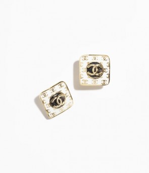 Lady's Chanel Stud Earrings Cruise 2023/24