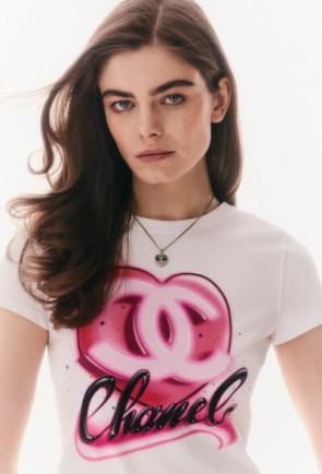 Lady's Chanel Tee Shirt Coco Neige 2023/24