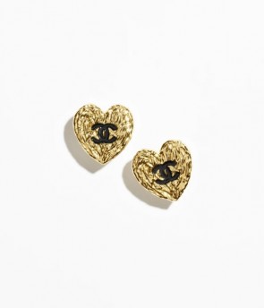 Lady's Chanel Stud Earrings
