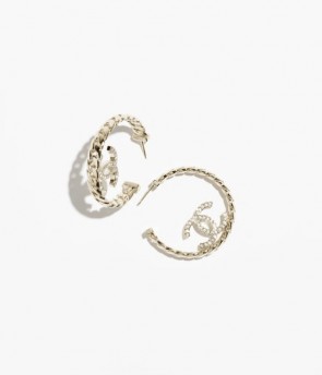 Lady's Chanel Hoop Earrings Spring-Summer 2024