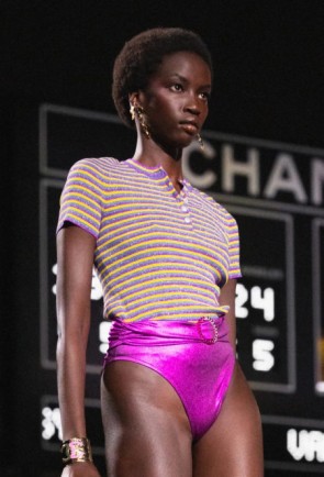 Lady's Chanel Iridescent Top Cruise 2023/24