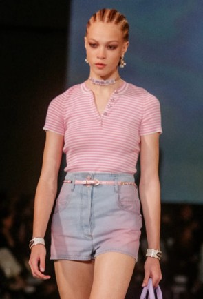 Lady's Chanel Denim Shorts Spring-Summer 2024