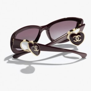 Lady's Chanel Butterfly Sunglasses