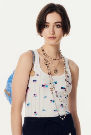 Lady's Chanel Cotton Top 2024 Pre-Collection