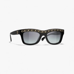 Lady's Chanel Rectangle Sunglasses