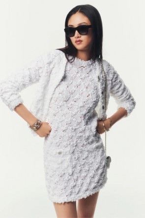 Lady's Chanel Dress in White