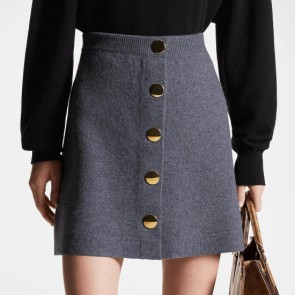 Lady's Louis Vuitton Compact Knit Mini Skirt
