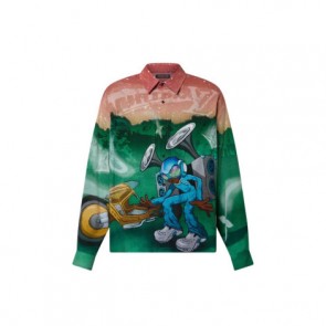 Men's LV Allover Speakerman Printed Shirt