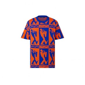 Men's LV Jazz Flyers Short-Sleeved Knitwear